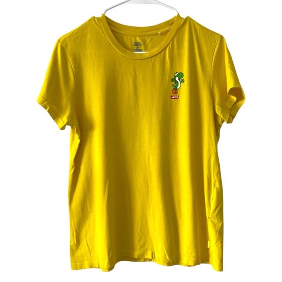 Levi’s x Super Mario Yoshi Graphic Tee - Size Medium - Picture 1 of 7